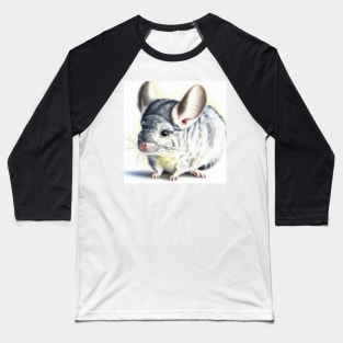 cute chinchilla 1 Baseball T-Shirt